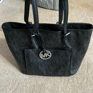 Michael Kors black logo purse, great condition